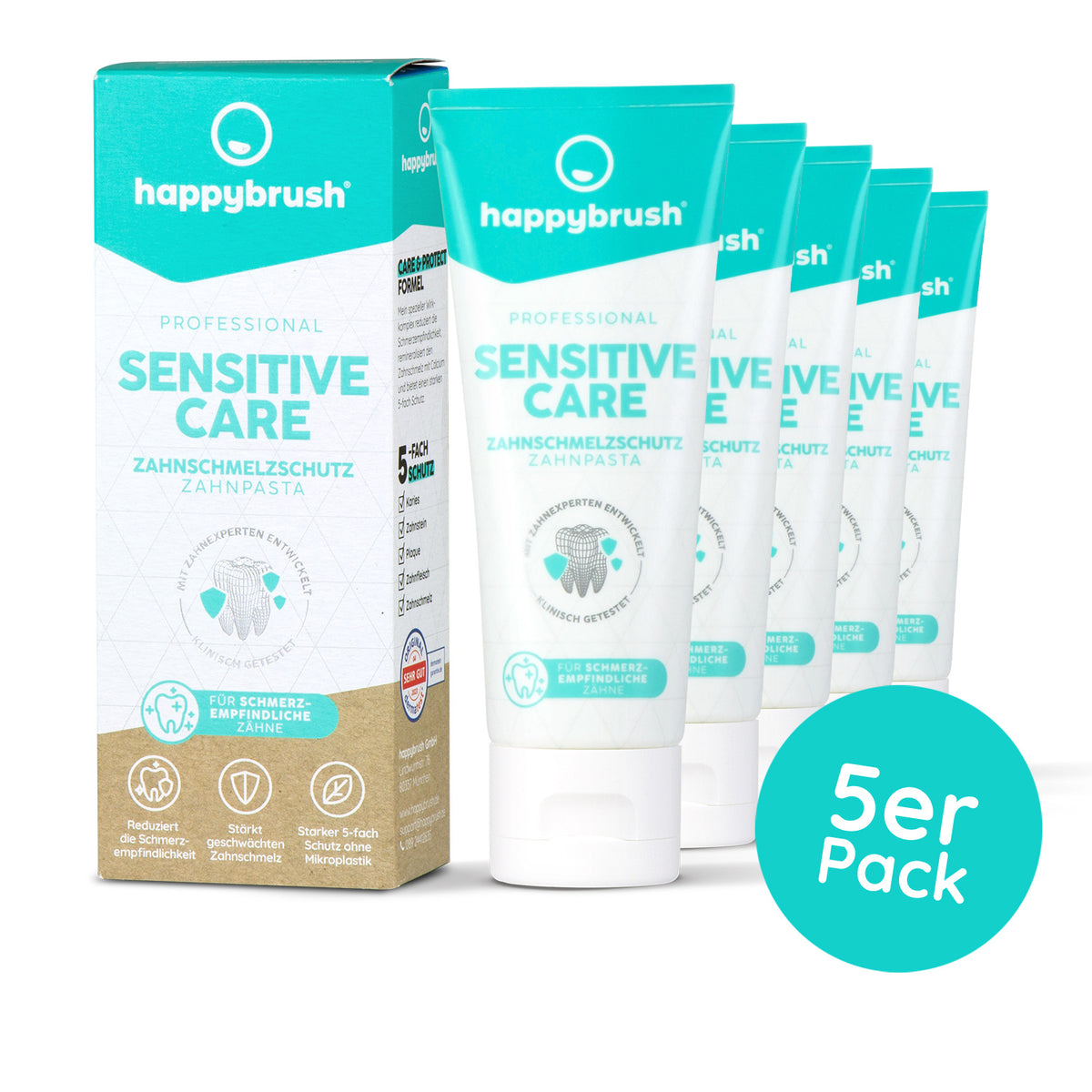 SensitiveCare toothpaste | 5x