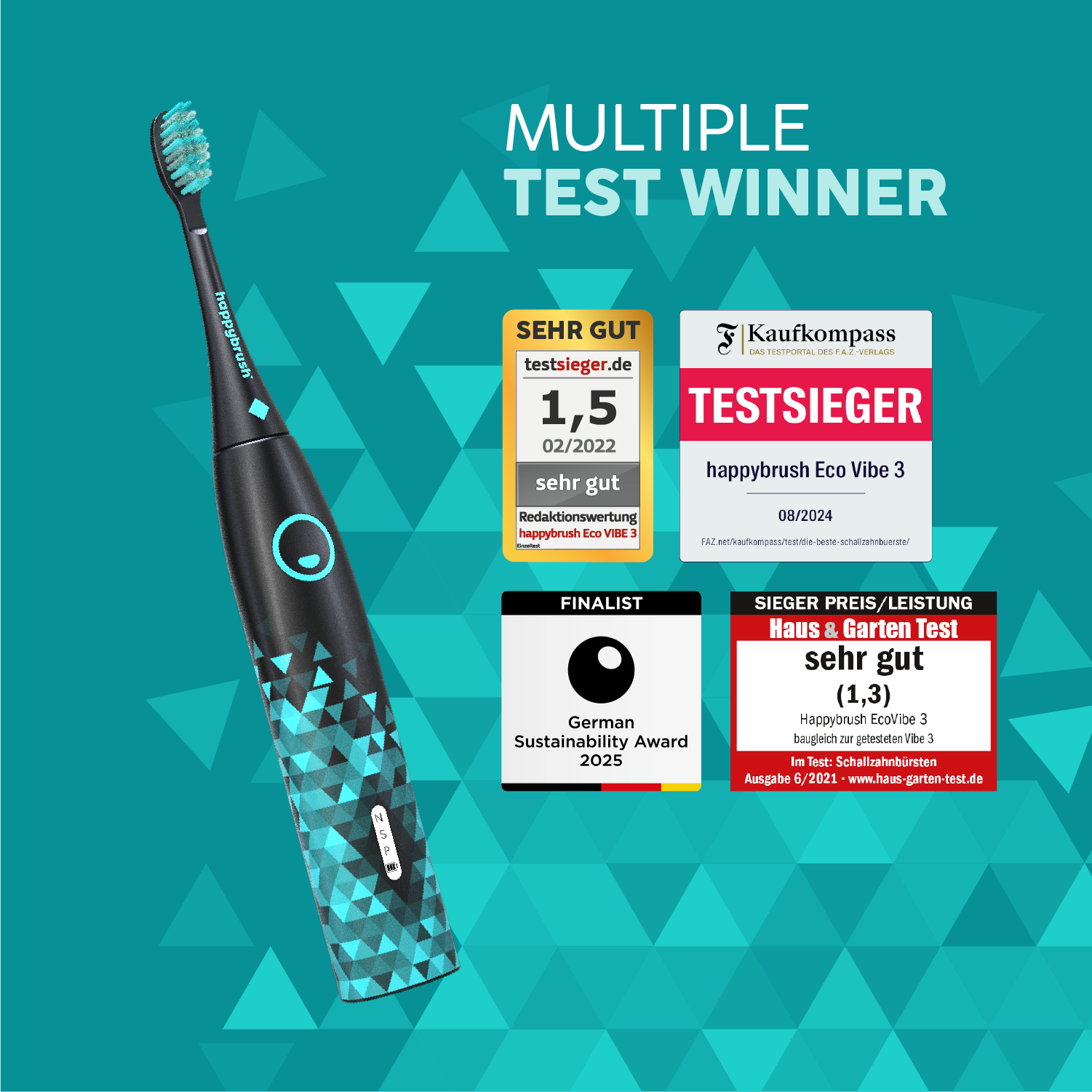 Sonic toothbrush Eco Vibe 3 | Set S