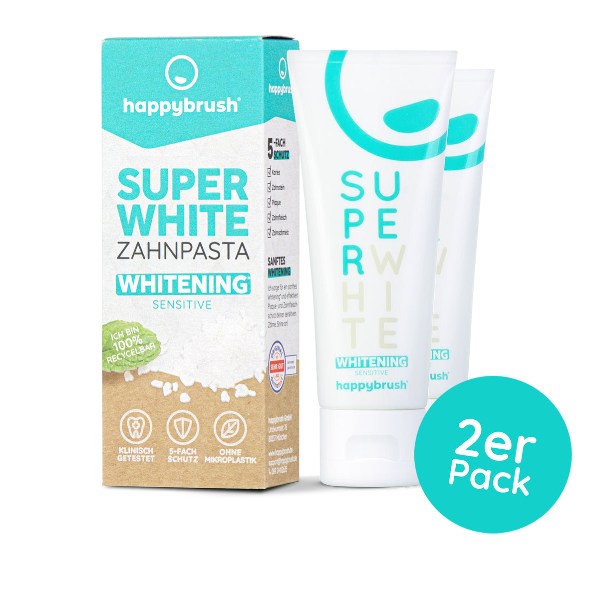 SuperWhite + Protect toothpaste | 2x