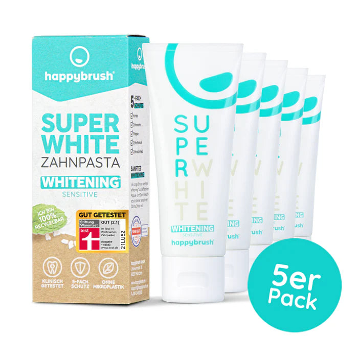 SuperWhite + Protect toothpaste | 5x
