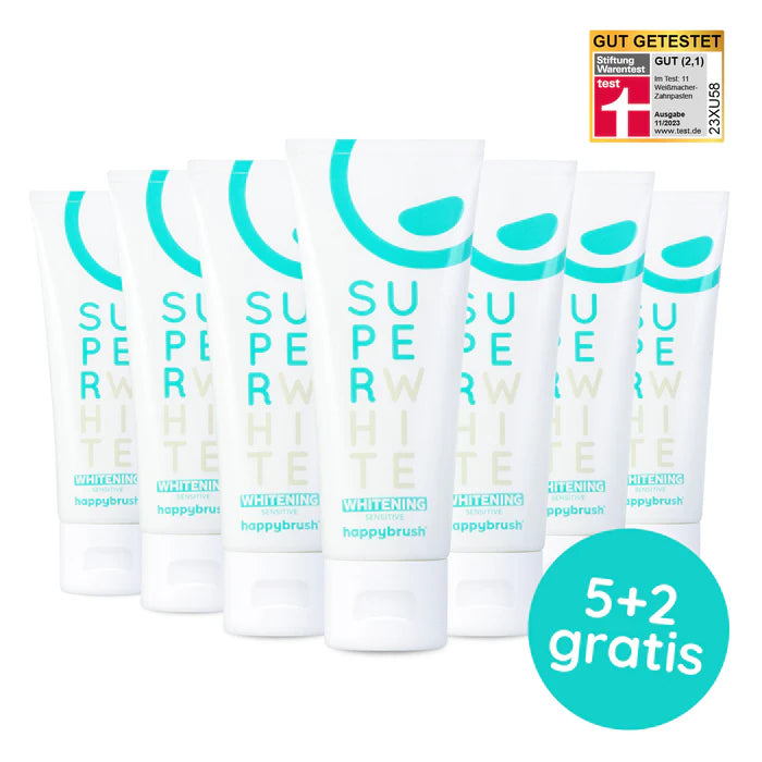 SuperWhite + Protect toothpaste | 7x